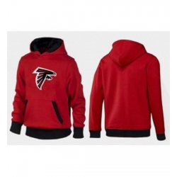 NFL Mens Nike Atlanta Falcons Logo Pullover Hoodie RedBlack