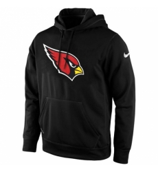 NFL Mens Arizona Cardinals Nike Black KO Logo Essential Hoodie
