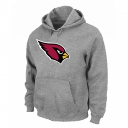 NFL Mens Nike Arizona Cardinals Logo Pullover Hoodie Grey