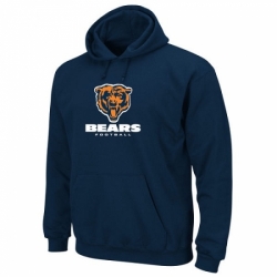 NFL Chicago Bears Critical Victory Pullover Hoodie Navy Blue