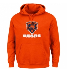 NFL Chicago Bears Critical Victory Pullover Hoodie Orange