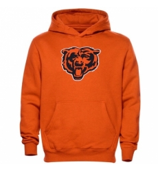 NFL Chicago Bears Toddler Team Logo Fleece Pullover Hoodie Orange