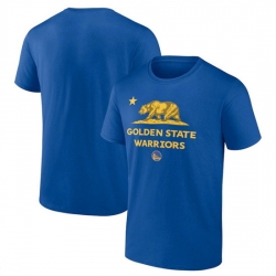 Men Golden State Warriors 2022 Royal Hometown Collection State Flag T Shirt