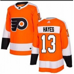 Men Philadelphia Flyers 13 Kevin Hayes Orange Adidas Jersey