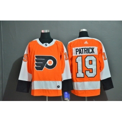 Men Philadelphia Flyers 19 Nolan Patrick Orange Adidas Jersey