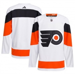 Men Philadelphia Flyers Blank White 2024 Stadium Series Stitched Jersey
