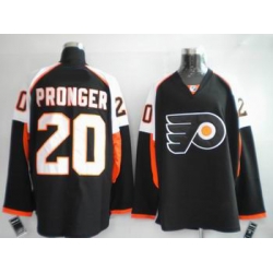 NEW Philadelphia Flyers #20 Chris Pronger black