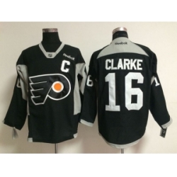 NHL Philadelphia Flyers #16 Bobby Clarke black jerseys