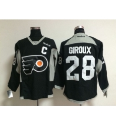 NHL Philadelphia Flyers #28 Claude Giroux black jerseys