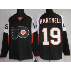 Philadelphia Flyers #19 Scott Hartnell black jerseys