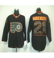 Philadelphia Flyers #21 James van Riemsdyk black jersey
