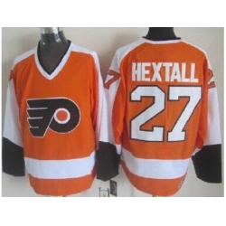 Philadelphia Flyers 27 Ron Hextall Orange NHL Jerseys