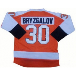 Philadelphia Flyers #30 Ilya Bryzgalov Orange Hockey Jersey