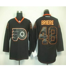 Philadelphia Flyers #48 Daniel Briere black ice Jersey