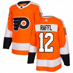 Youth Adidas Philadelphia Flyers 12 Michael Raffl Authentic Orange Home NHL Jersey 