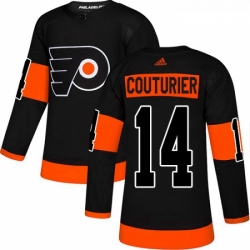 Youth Adidas Philadelphia Flyers 14 Sean Couturier Premier Black Alternate NHL Jersey 