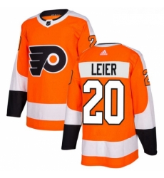 Youth Adidas Philadelphia Flyers 20 Taylor Leier Authentic Orange Home NHL Jersey 