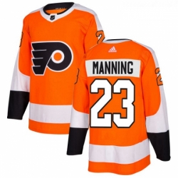 Youth Adidas Philadelphia Flyers 23 Brandon Manning Authentic Orange Home NHL Jersey 