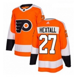 Youth Adidas Philadelphia Flyers 27 Ron Hextall Authentic Orange Home NHL Jersey 