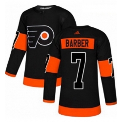 Youth Adidas Philadelphia Flyers 7 Bill Barber Premier Black Alternate NHL Jersey 