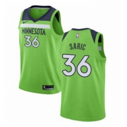 Womens Nike Minnesota Timberwolves 36 Dario Saric Swingman Green NBA Jersey Statement Edition 