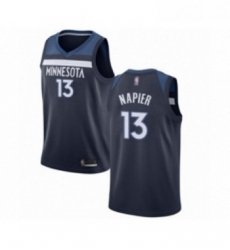 Youth Minnesota Timberwolves 13 Shabazz Napier Swingman Navy Blue Basketball Jersey Icon Edition 