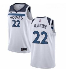 Youth Nike Minnesota Timberwolves 22 Andrew Wiggins Authentic White NBA Jersey Association Edition