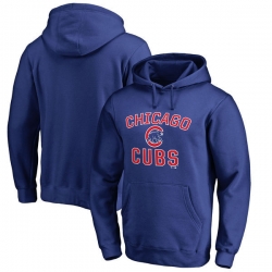 Men Chicago Cubs Navy Men Pullover Hoodie8