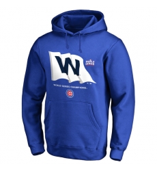 Men Chicago Cubs Royal 2016 World Series Champions Men Pullover Hoodie4