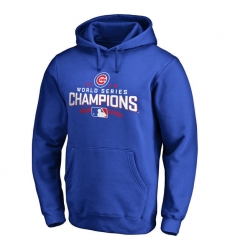 Men Chicago Cubs Royal 2016 World Series Champions Men Pullover Hoodie6
