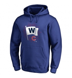 Men Chicago Cubs Royal 2016 World Series Champions Men Pullover Hoodie7
