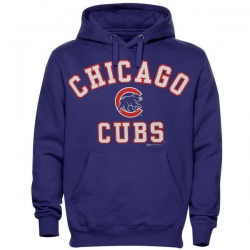 Men Chicago Cubs Royal Men Pullover Hoodie13