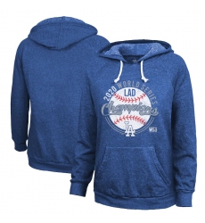 Los Angeles Dodgers Women 2020 World Series Champions Advance Tri Blend Pullover Hoodie Royal