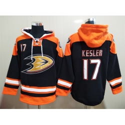 Men Anaheim Ducks Ryan Kesler 17 Blue Stitched NHL Hoodie