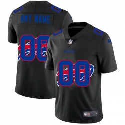 Men Women Youth Toddler Buffalo Bills Custom Men Nike Team Logo Dual Overlap Limited NFL Jerseyey Black