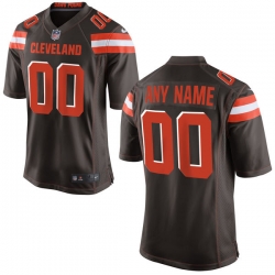 Men Women Youth Toddler All Size Cleveland Browns Customized Jersey 001