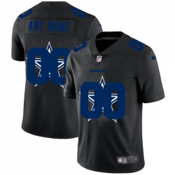 Men Women Youth Toddler Dallas Cowboys Custom Men Nike Team Logo Dual Overlap Limited NFL Jerseyey Black