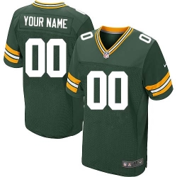 Men Women Youth Toddler All Size Green Bay Packers Customized Jersey 001
