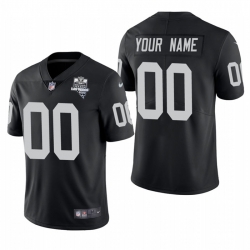 Men Women Youth Toddler Las Vegas Raiders Custom Men Nike 2020 Inaugural Season Vapor Limited NFL Jerseyey Black
