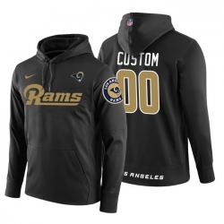 Men Women Youth Toddler All Size Los Angeles Rams Customized Hoodie 005