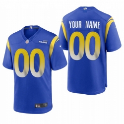 Men Women Youth Toddler All Size Los Angeles Rams Customized Jersey 010