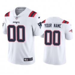 Men Women Youth Toddler New England Patriots Custom Men Nike White 2020 Vapor Limited Jersey