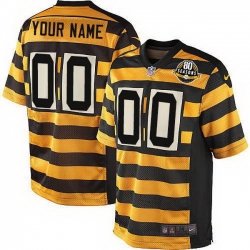 Men Women Youth Toddler All Size Pittsburgh Steelers Customized Jersey 014