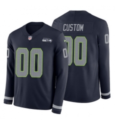 Men Women Youth Toddler All Size Seattle Seahawks Customized Jersey 009