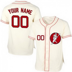 Men Women Youth Toddler All Size Boston Red Sox Cream Customized Cool Base New Design Jersey