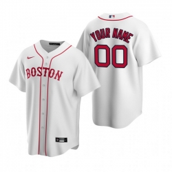 Men Women Youth Toddler All Size Boston Red Sox Custom Nike White Stitched MLB Cool Base Jersey