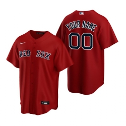Men Women Youth Toddler Boston Red Sox Custom Nike Red 2020 Stitched MLB Cool Base Jersey