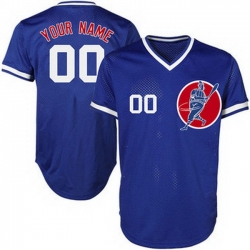 Men Women Youth Toddler All Size Chicago Cubs Blue Customized New Design Jersey