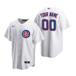 Men Women Youth Toddler Chicago Cubs Custom Nike White Stitched MLB Cool Base Jersey