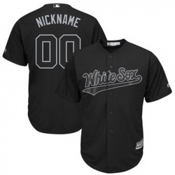 Men Women Youth Toddler All Size Chicago White Sox Majestic 2019 Players Weekend Cool Base Roster Custom Black Jersey